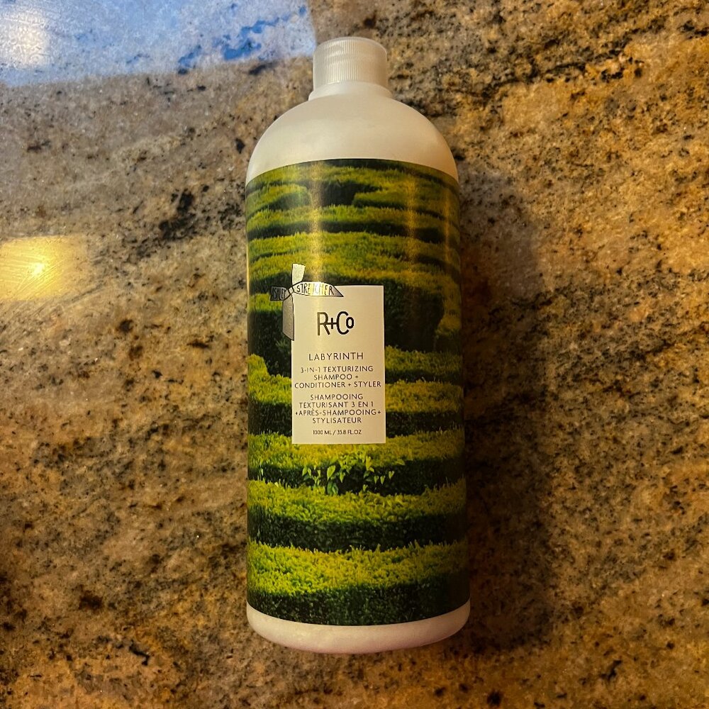 R+Co. Labyrinth 3-in-1 texturizing shampoo + conditioner + styler